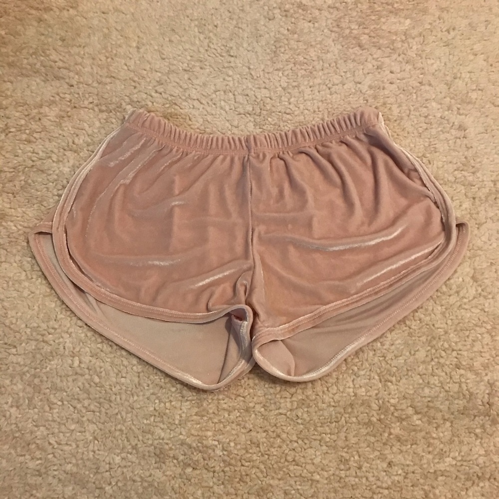 Pink Velvet PacSun/John Galt Shorts (NEVER WORN)